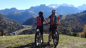 Fahrrad mit Marmolada