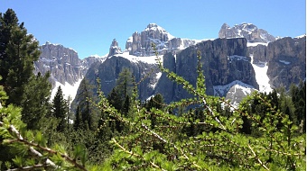 Forcelle e Gruppo del Sella Alta Badia Dolomiten Unesco