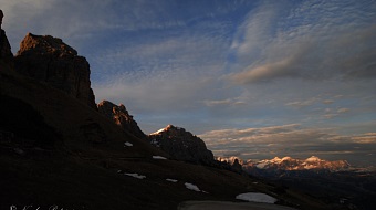 Sonnenuntergang Richtung Alta Badia1